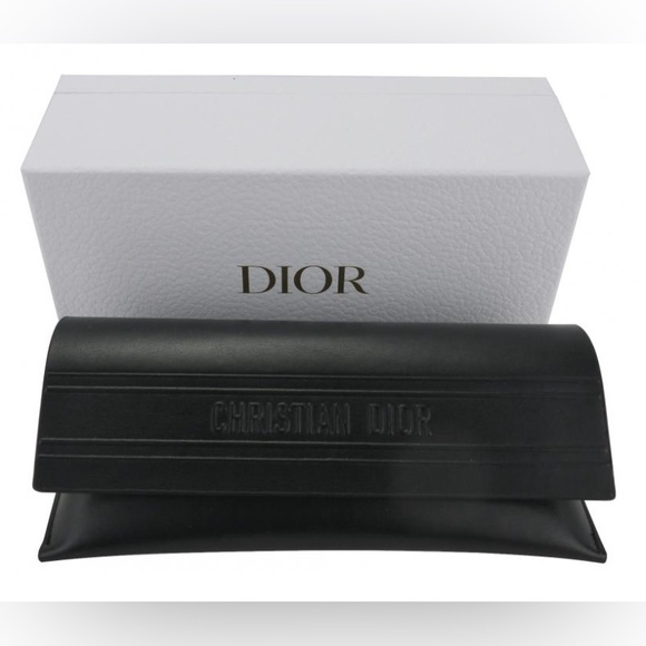 NEW CHRISTIAN DIOR DIORSIGNATURE B1U 73C0 WOMEN FUCHSIA GREEN SUNGLASSES - Picture 3 of 3